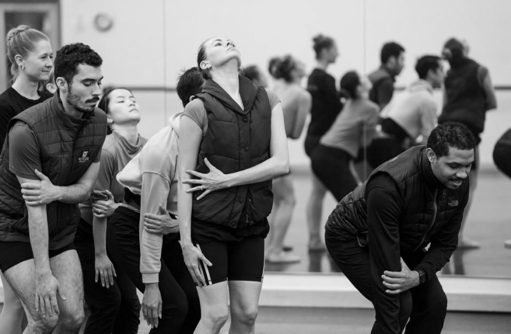 Brandon Ragland Rehearsal Barrier Dancers